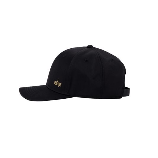 Metal Label Cap - black