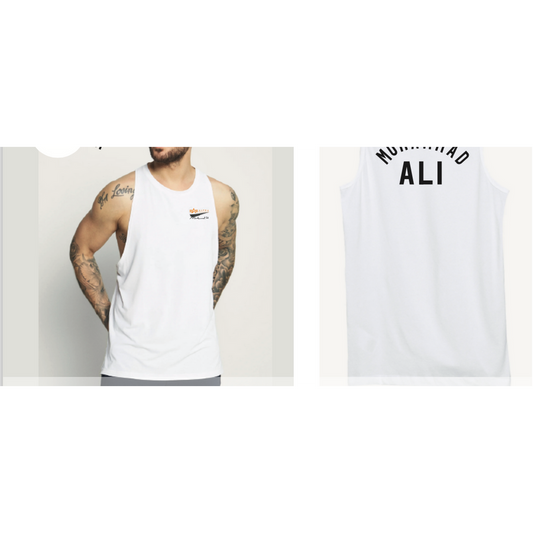 Muhammad Ali BP Tank - white