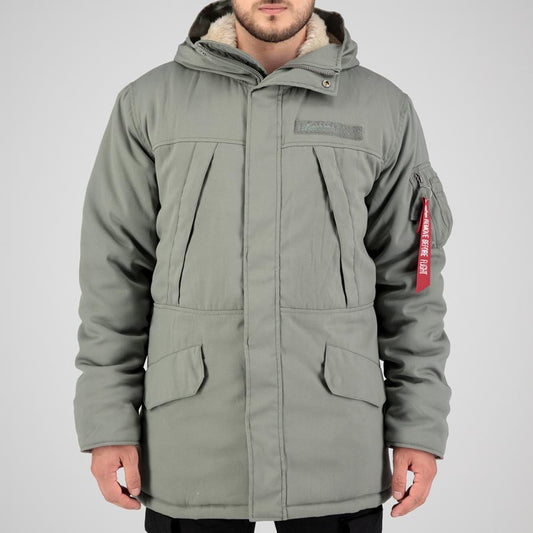 N3B Expedition Parka - vintage green