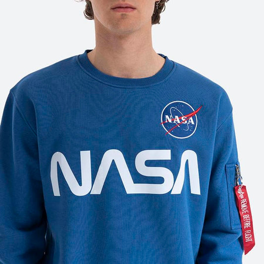 NASA Reflective Sweater - nasa blue