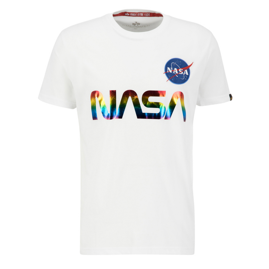 NASA Reflective T Metal - white/metal red