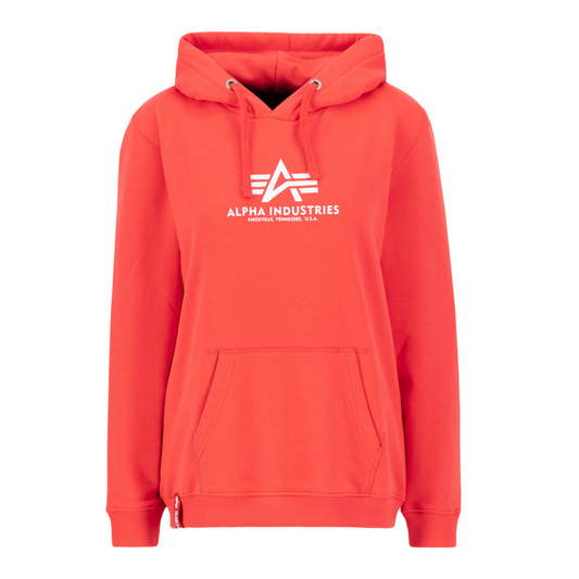 New Basic Hoody Woman - radiant red