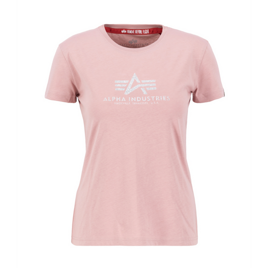 New Basic T G Woman - silver pink