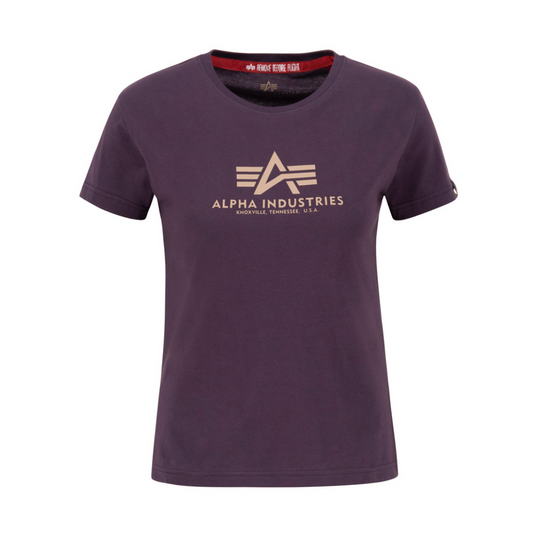 New Basic T Woman - plum