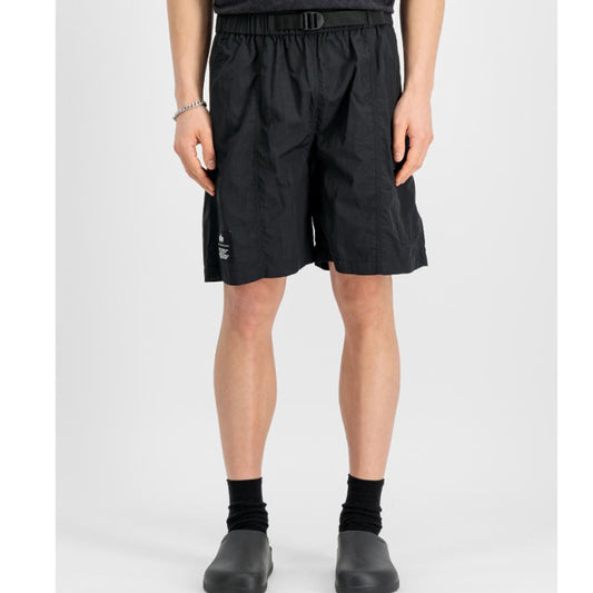 Nylon Cargo Short - black
