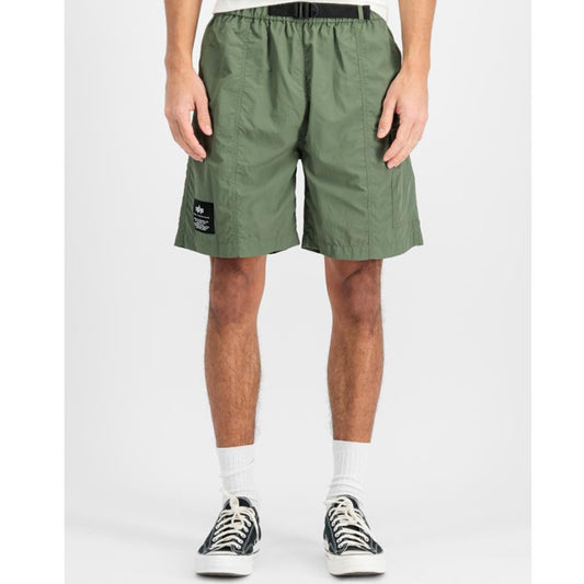 Nylon Cargo Short - sage green