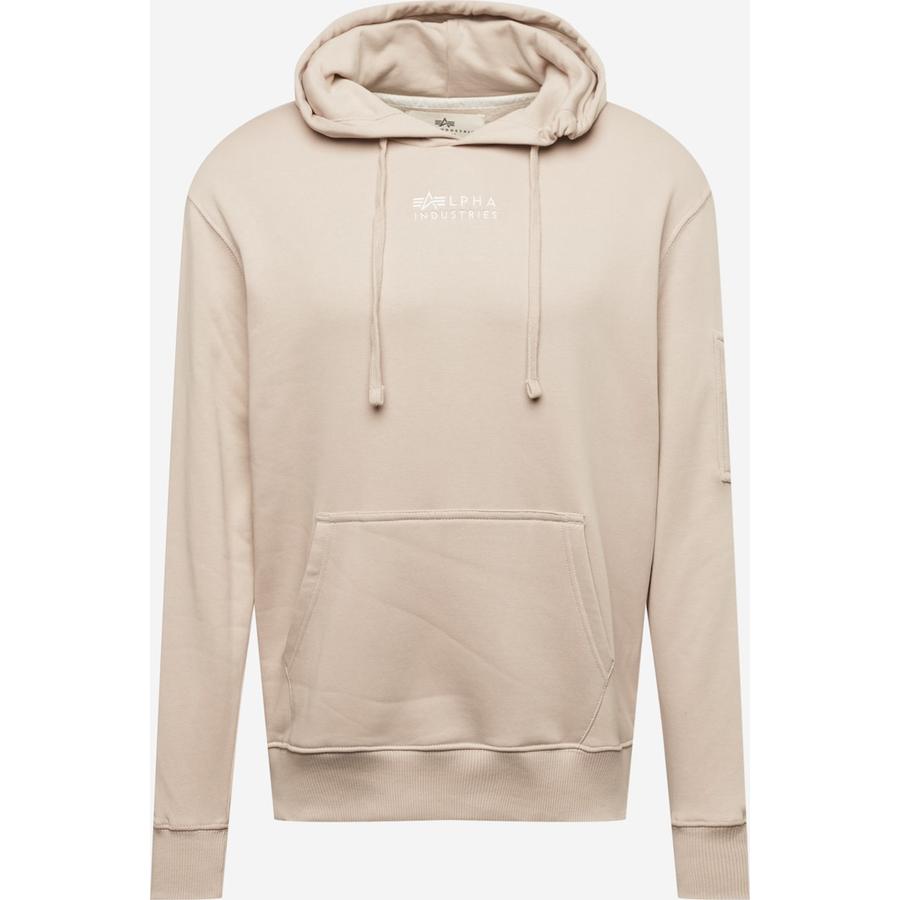 Organics EMB Hoody - organic beige