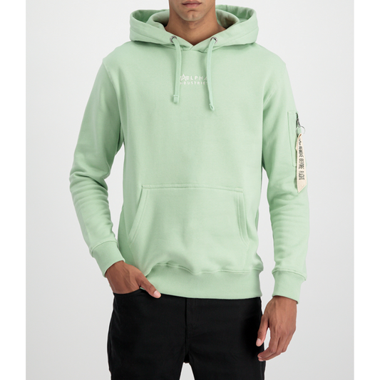 Organics EMB Hoody - organic mint