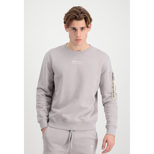 Organics EMB Sweater - organic grey