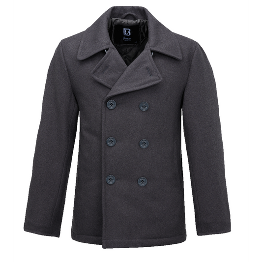 Pea Coat - anthracite