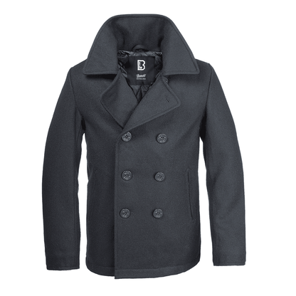 Pea Coat - black