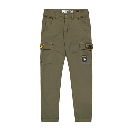 Petrol Patch Pant - dark olive
