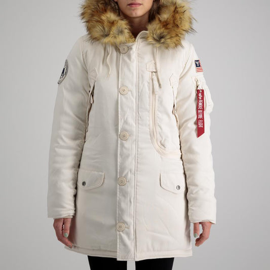 Polar Jacket Woman - jet stream white