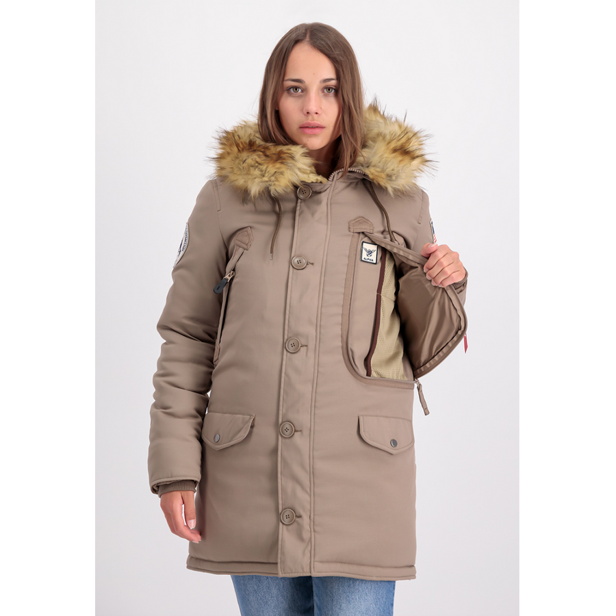 Polar Jacket Woman - taupe
