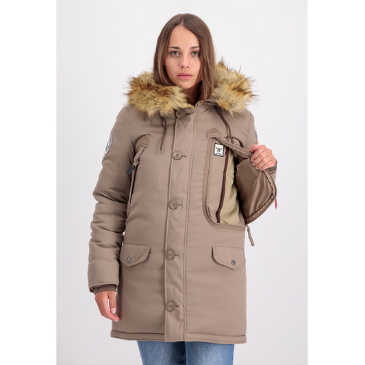 Polar Jacket Woman - taupe