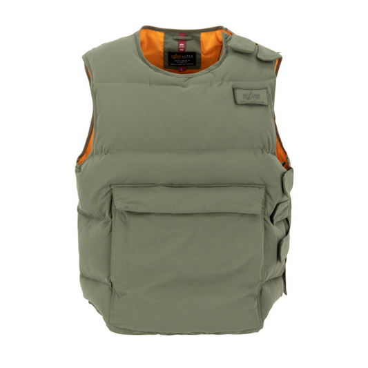 Protector Puffer Vest - sage green