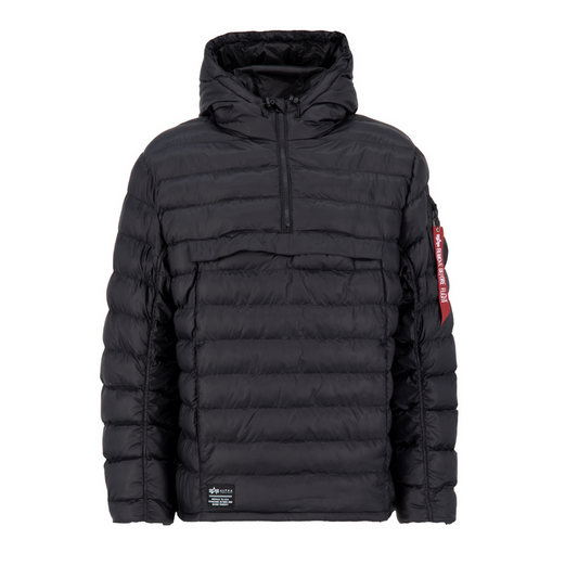 Puffer Anorak - black