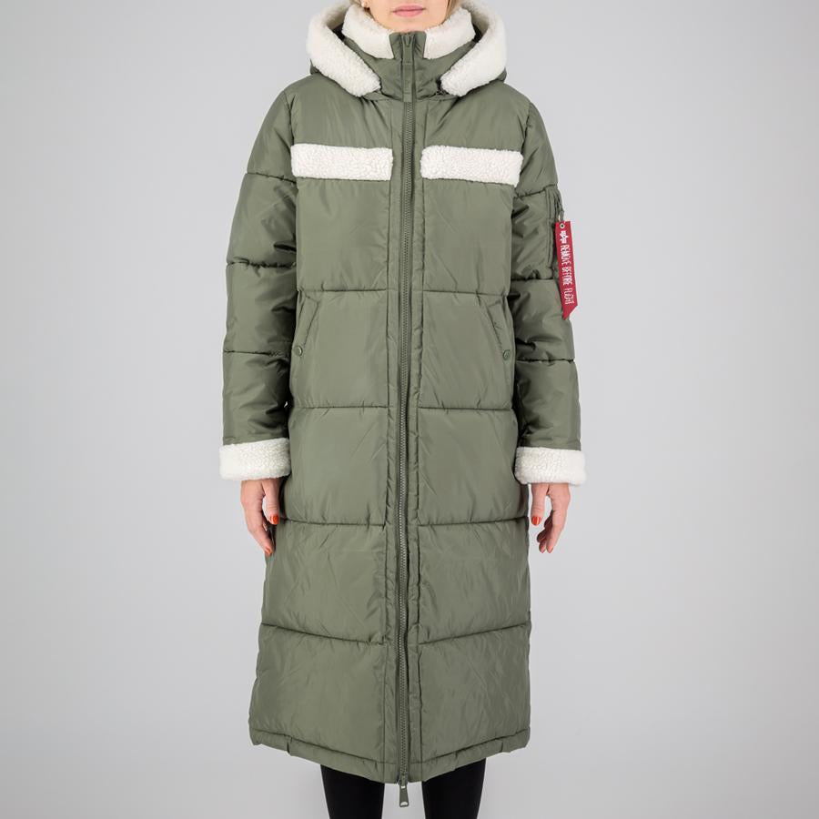 Puffer Coat ZH Woman - sage green