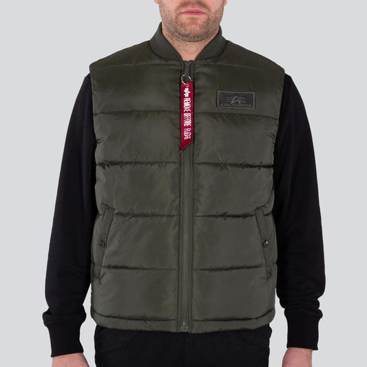 Puffer Vest LW - dark olive