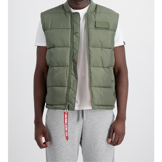 Puffer Vest LW - sage green