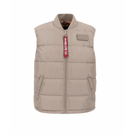 Puffer Vest LW - vintage sand