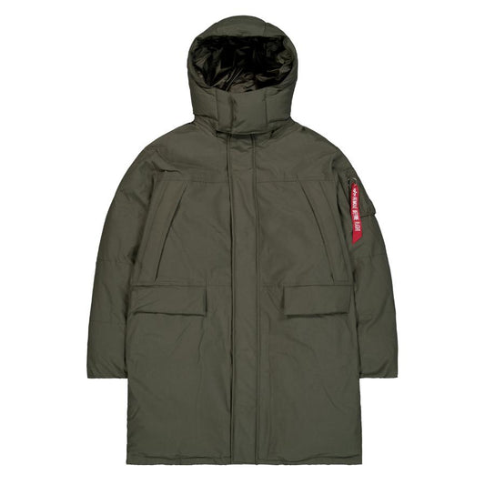 Puffer Parka - dark olive