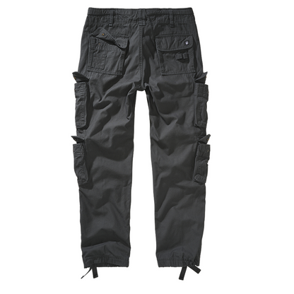 Pure Slim Fit Trousers - anthrazit