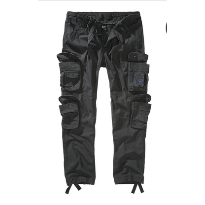 Pure Slim Fit Trousers - anthrazit