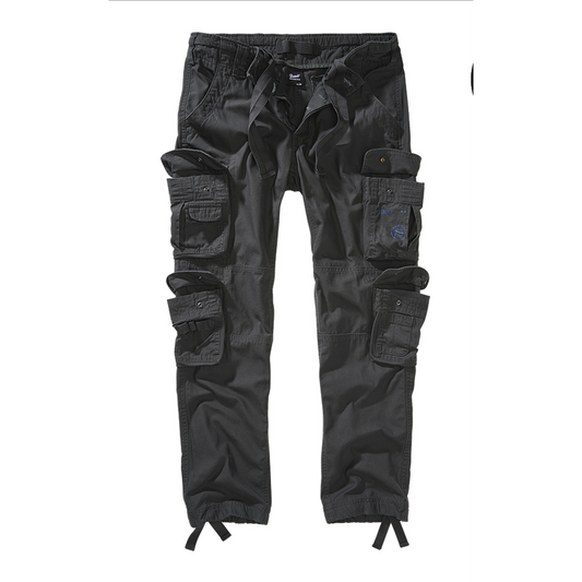 Pure Slim Fit Trousers - anthrazit