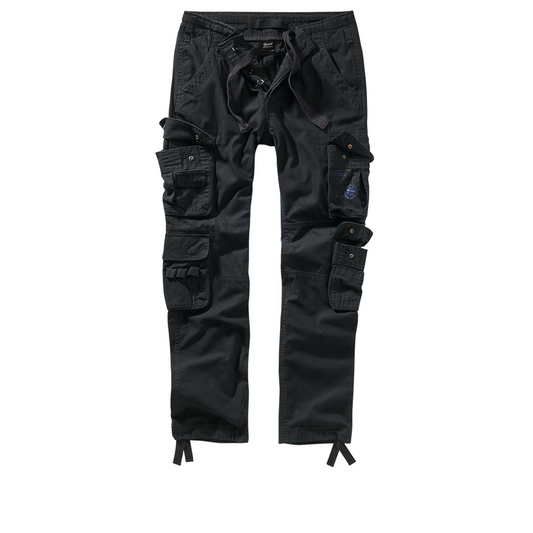 Pure Slim Fit Trousers - black