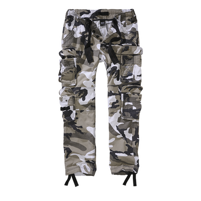 Pure Slim Fit Trousers - urban camo