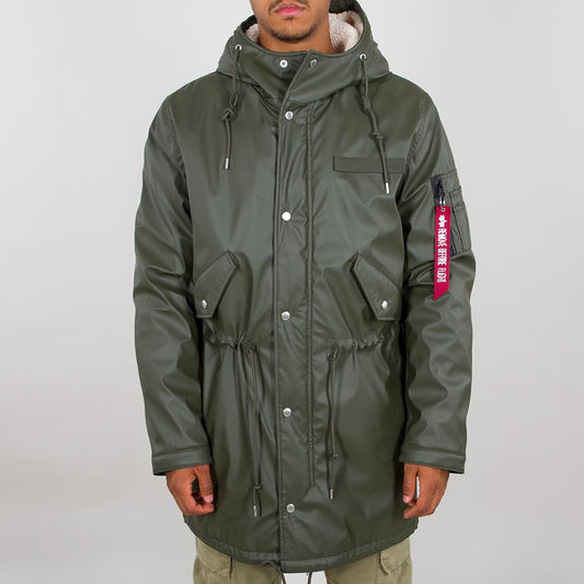Raincoat TL - dark olive