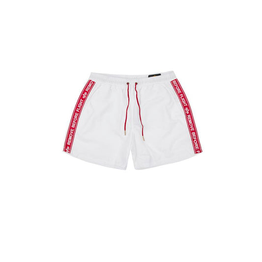 RBF Tape Swim Short - white