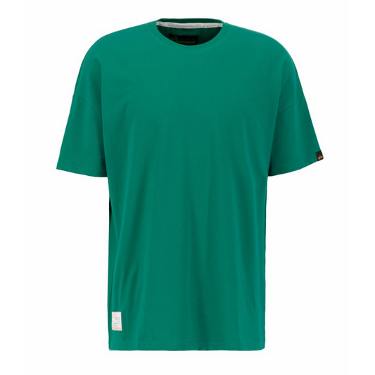 Recycled  Label T - jungle green