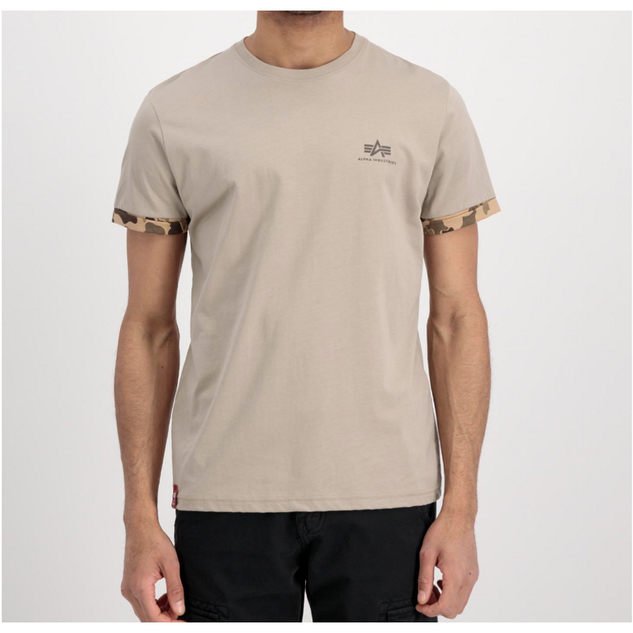 Roll-Up Sleeve T - desert camo