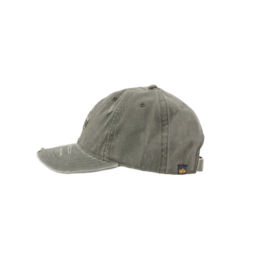 Acid Logo Cap - dark olive