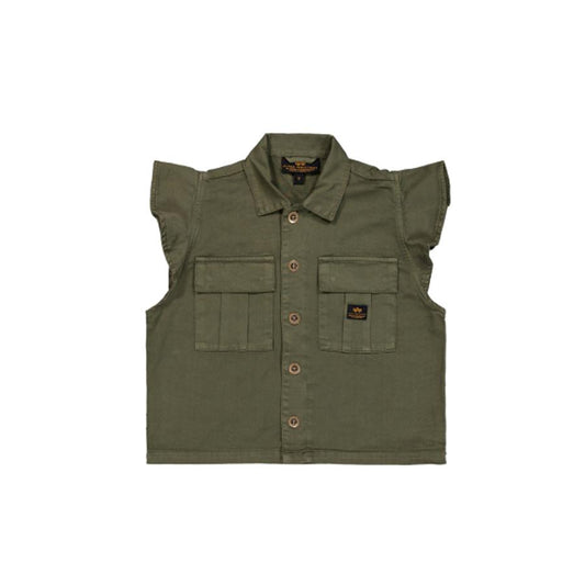 Sailor Vest Women - dark olive