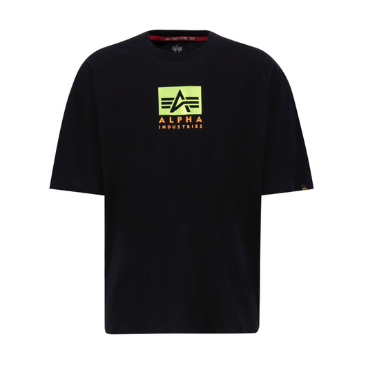 Satin Logo T - black