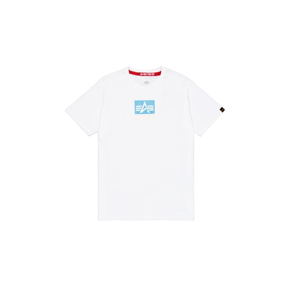 Satin Logo T - white