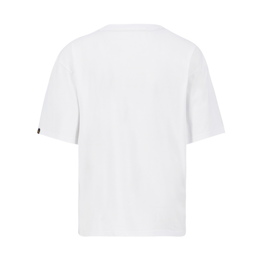 Satin Logo T - white