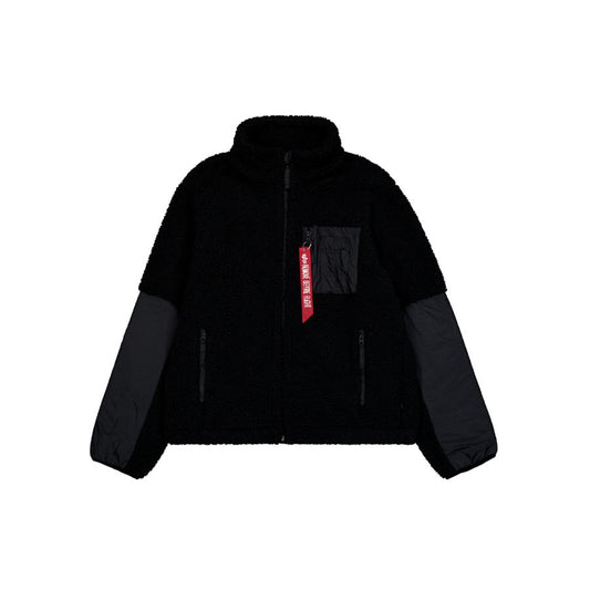 Sherpa Zip-Jacket - black