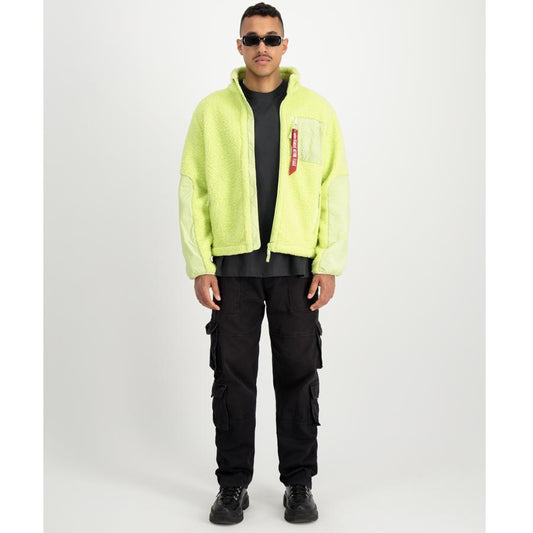Sherpa Zip-Jacket - arctic lime