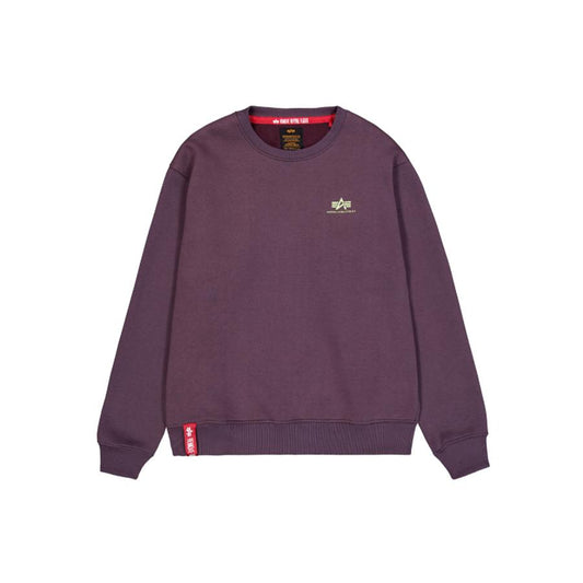 Basic Sweater Small Logo - plum