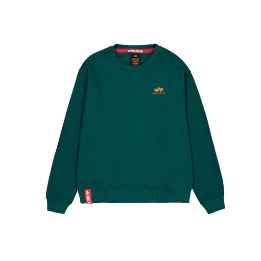 Basic Sweater Small Logo - force green