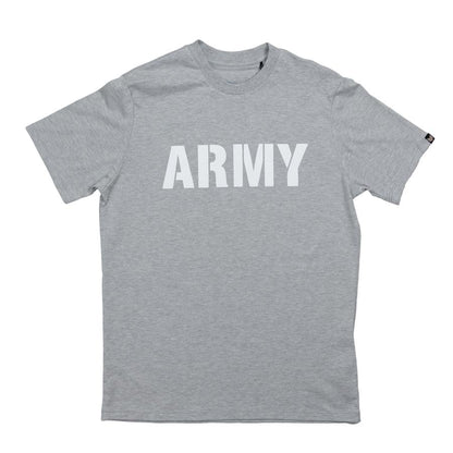 Army T - greyheather/white