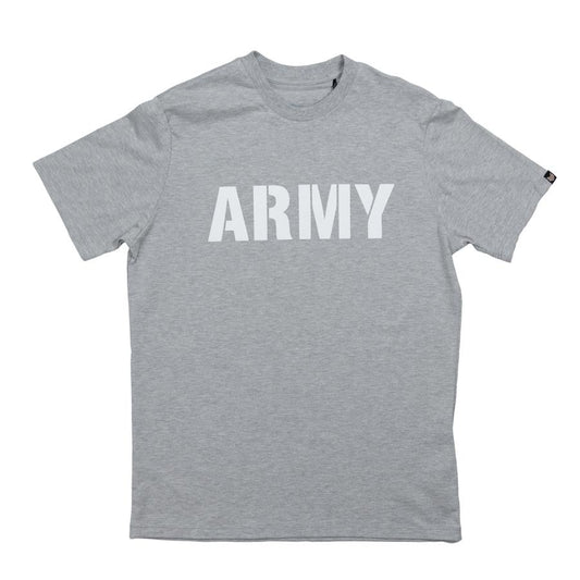 Army T - greyheather/white