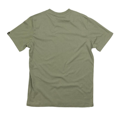 Army T - olive/white