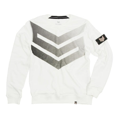 Big Logo Sweater - white