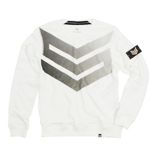 Big Logo Sweater - white