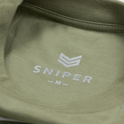 Star T - olive/white